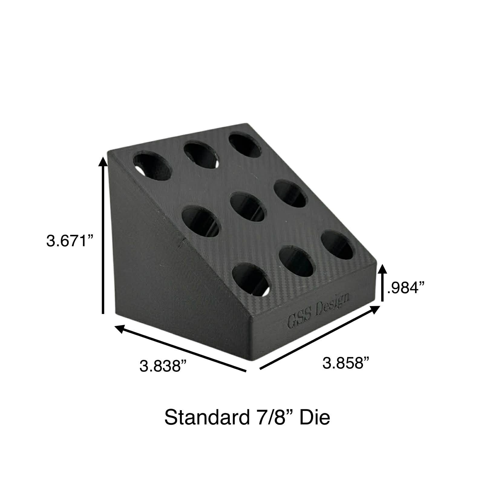 Rifle Pistol Reloading Die Holder Rack